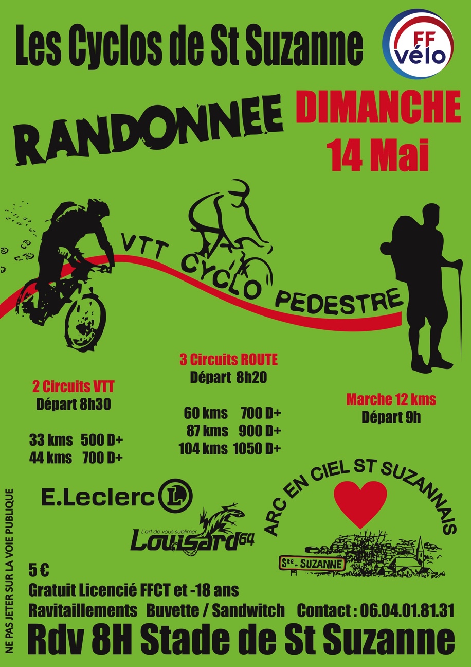 Rando VTT St Suzanne