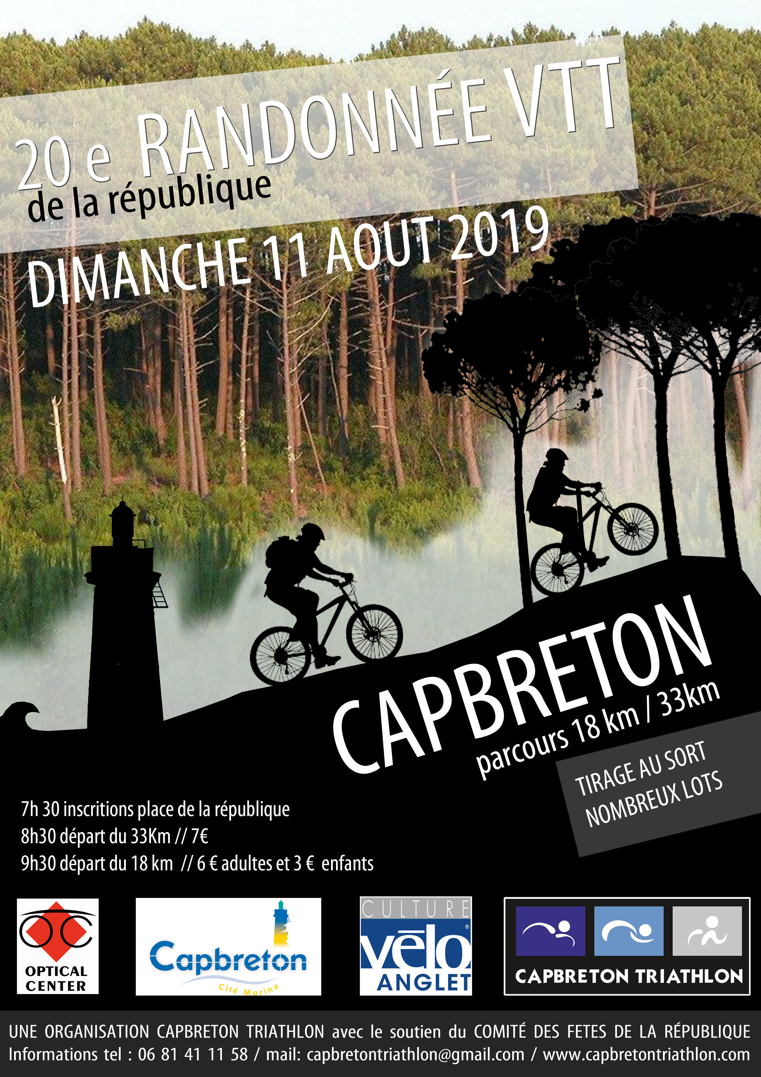Randonnée VTT CAPBRETON